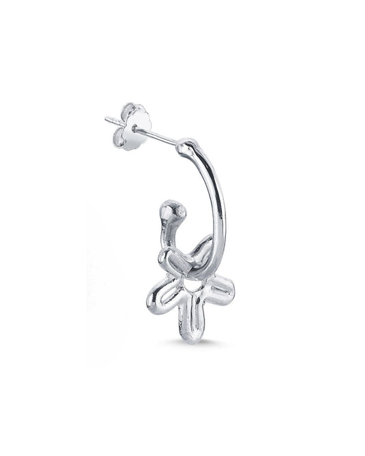 Gümüş Charm - Küçük Çiçek