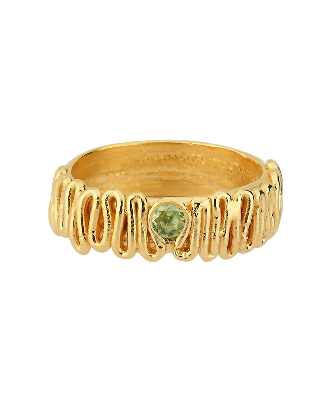 Chassé Ring with Peridot