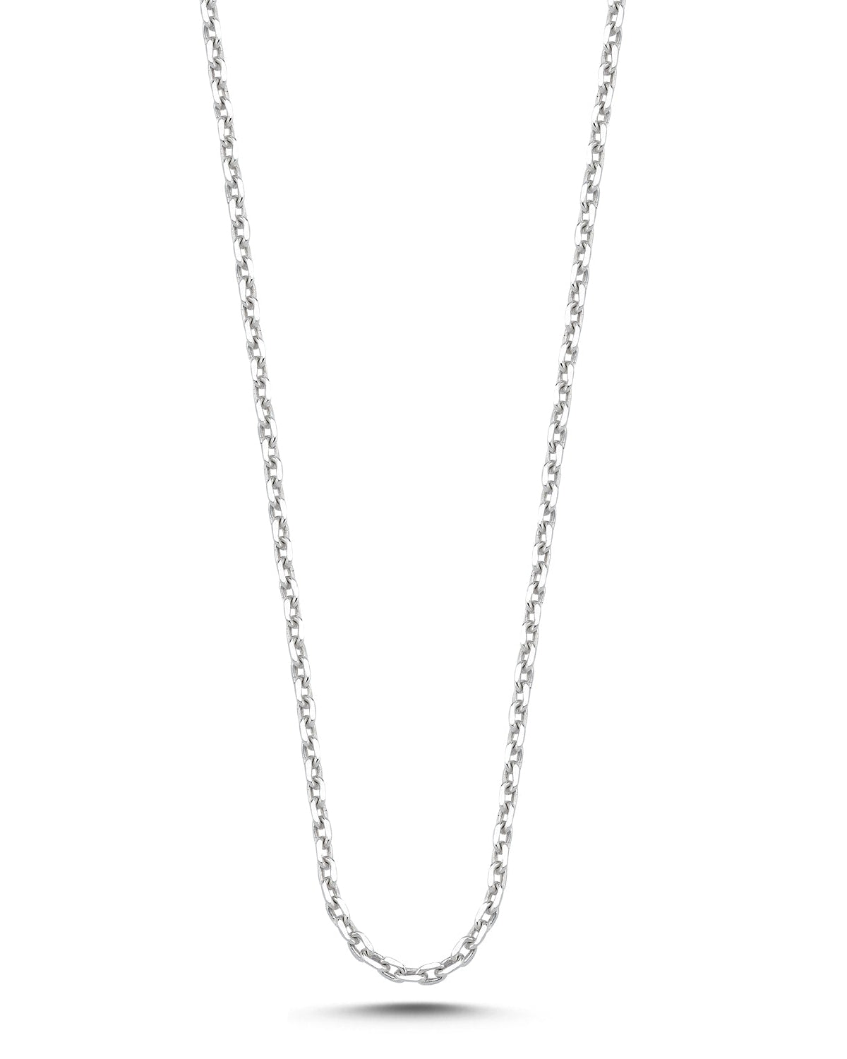 Yuvarlak Gümüş Parmak İzi Kolye - No:3