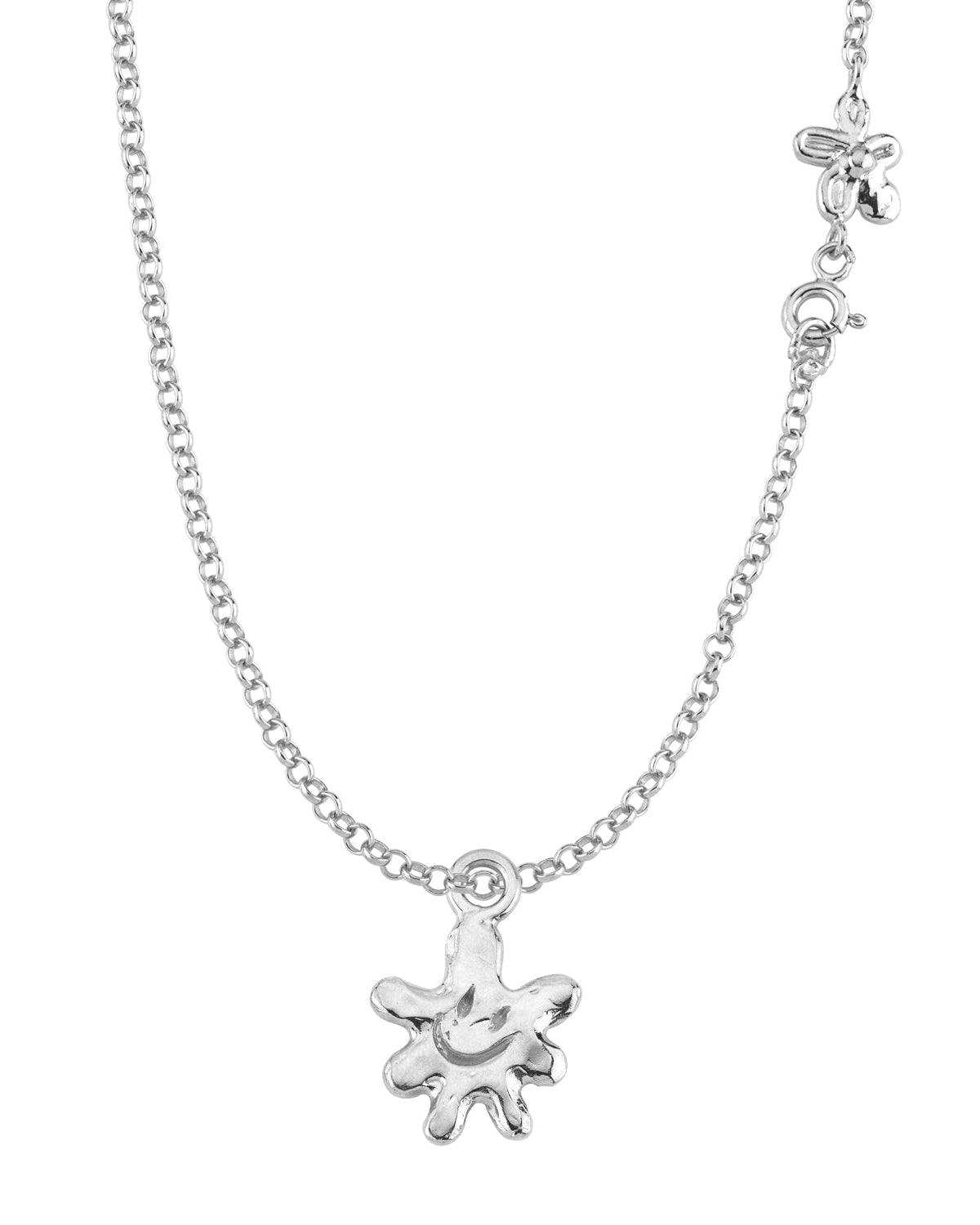 Gümüş Charm - Küçük Çiçek