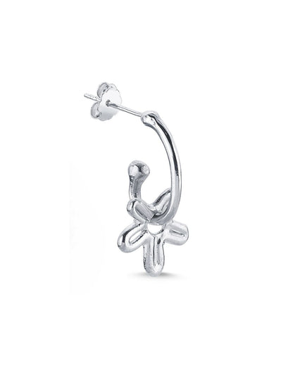 Gümüş Charm - Küçük Çiçek