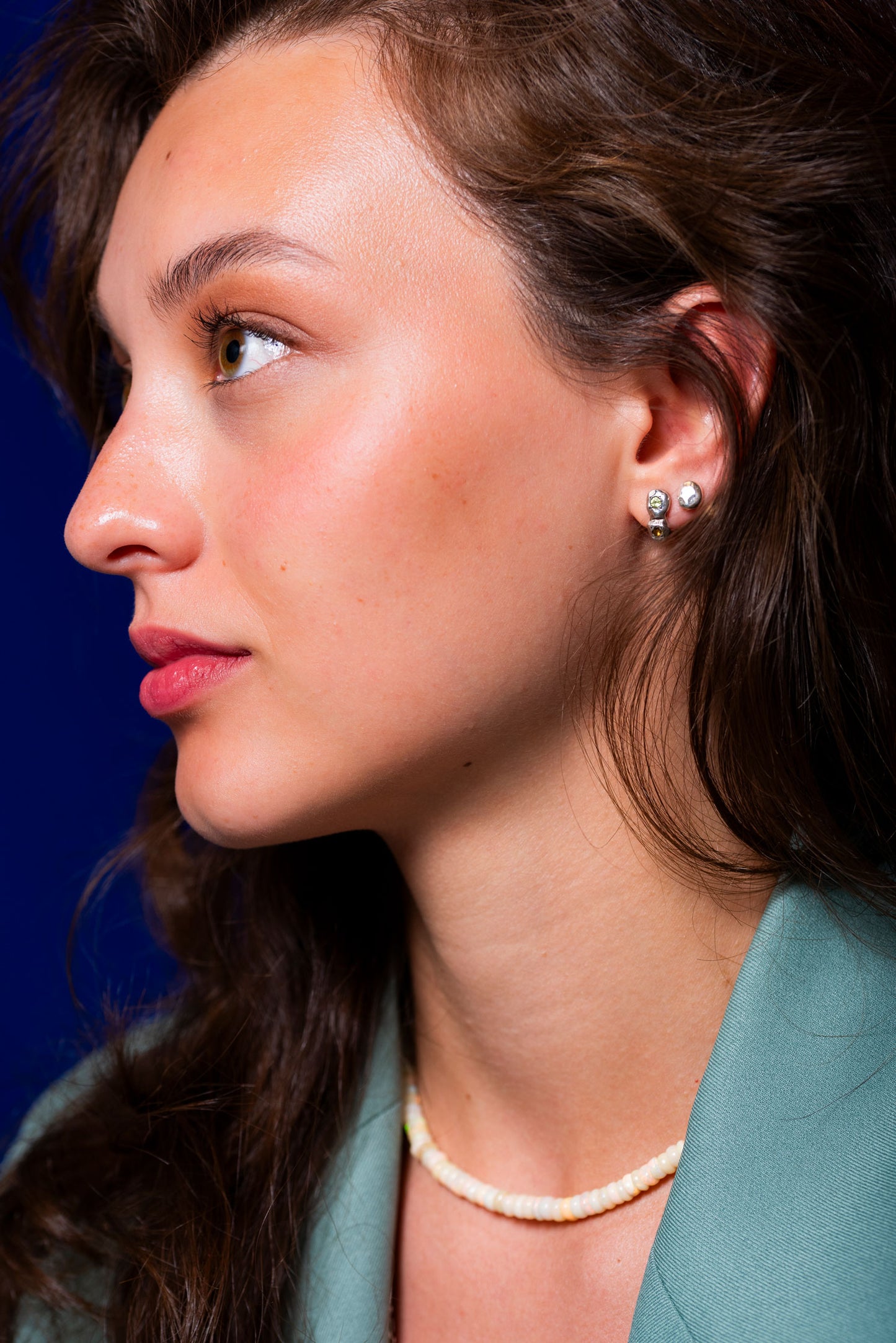 gümüş nokta küpe - nourriture image 2