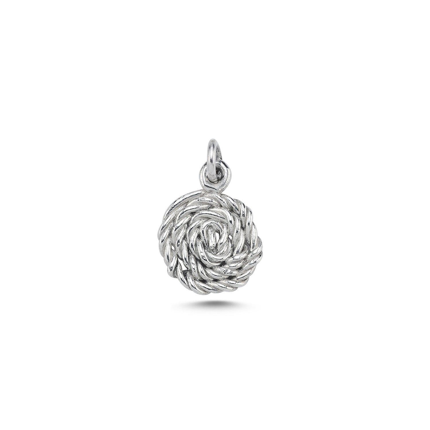 Nautila gümüş charm